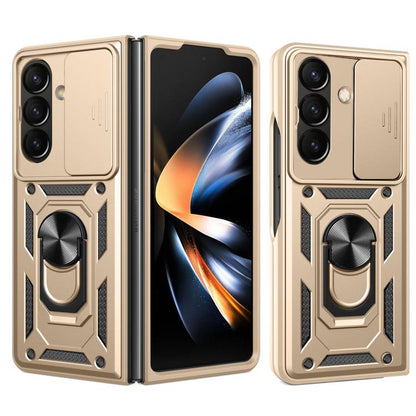 Sliding Camera Cover Design TPU+PC Phone Case, For Galaxy Z Fold8 Ultra 5G, For Samsung Galaxy Z Fold7, For Samsung Galaxy Z Fold6, For Samsung Galaxy Z Fold5