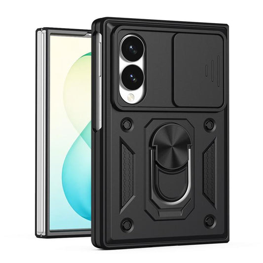 Sliding Camera Cover Design TPU+PC Phone Case, For Galaxy Z Fold8 5G, For Galaxy Z Fold8 Ultra 5G, For Samsung Galaxy Z Fold7, For Samsung Galaxy Z Fold6, For Samsung Galaxy Z Fold5