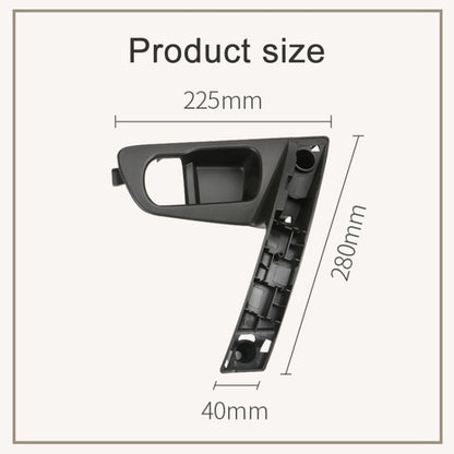 For Nissan Qashqai Left-Drive Car Door Inside Handle Base Bracket, Base Left, Base Right
