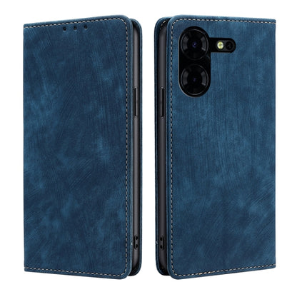 RFID Anti-theft Brush Magnetic Leather Phone Case, For Tecno Pova Curve 2 5G, For Tecno Camon 50 Pro 4G, For Tecno Camon 50 4G, For Tecno Pova Slim 5G / Spark Slim 4G, For Tecno Pova 7 Pro, For Tecno Pova 7 5G, For Tecno Spark 40 Pro+ 4G               ...