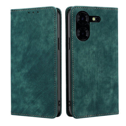 RFID Anti-theft Brush Magnetic Leather Phone Case, For Tecno Pova Curve 2 5G, For Tecno Camon 50 Pro 4G, For Tecno Camon 50 4G, For Tecno Pova Slim 5G / Spark Slim 4G, For Tecno Pova 7 Pro, For Tecno Pova 7 5G, For Tecno Spark 40 Pro+ 4G               ...