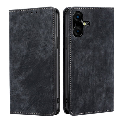 RFID Anti-theft Brush Magnetic Leather Phone Case, For Tecno Pova Curve 2 5G, For Tecno Camon 50 Pro 4G, For Tecno Camon 50 4G, For Tecno Pova Slim 5G / Spark Slim 4G, For Tecno Pova 7 Pro, For Tecno Pova 7 5G, For Tecno Spark 40 Pro+ 4G               ...