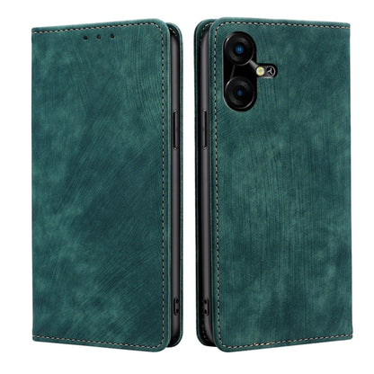 RFID Anti-theft Brush Magnetic Leather Phone Case, For Tecno Pova Curve 2 5G, For Tecno Camon 50 Pro 4G, For Tecno Camon 50 4G, For Tecno Pova Slim 5G / Spark Slim 4G, For Tecno Pova 7 Pro, For Tecno Pova 7 5G, For Tecno Spark 40 Pro+ 4G               ...