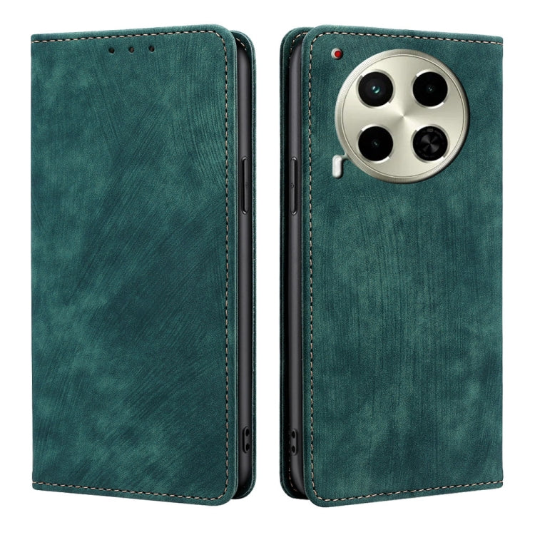 RFID Anti-theft Brush Magnetic Leather Phone Case, For Tecno Pova Curve 2 5G, For Tecno Camon 50 Pro 4G, For Tecno Camon 50 4G, For Tecno Pova Slim 5G / Spark Slim 4G, For Tecno Pova 7 Pro, For Tecno Pova 7 5G, For Tecno Spark 40 Pro+ 4G               ...