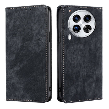 RFID Anti-theft Brush Magnetic Leather Phone Case, For Tecno Pova Curve 2 5G, For Tecno Camon 50 Pro 4G, For Tecno Camon 50 4G, For Tecno Pova Slim 5G / Spark Slim 4G, For Tecno Pova 7 Pro, For Tecno Pova 7 5G, For Tecno Spark 40 Pro+ 4G               ...
