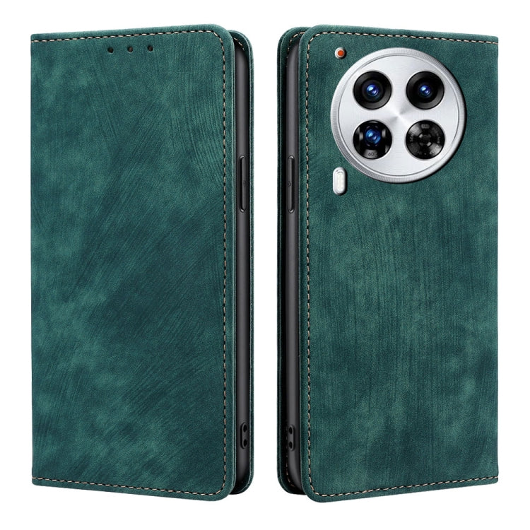 RFID Anti-theft Brush Magnetic Leather Phone Case, For Tecno Pova Curve 2 5G, For Tecno Camon 50 Pro 4G, For Tecno Camon 50 4G, For Tecno Pova Slim 5G / Spark Slim 4G, For Tecno Pova 7 Pro, For Tecno Pova 7 5G, For Tecno Spark 40 Pro+ 4G               ...