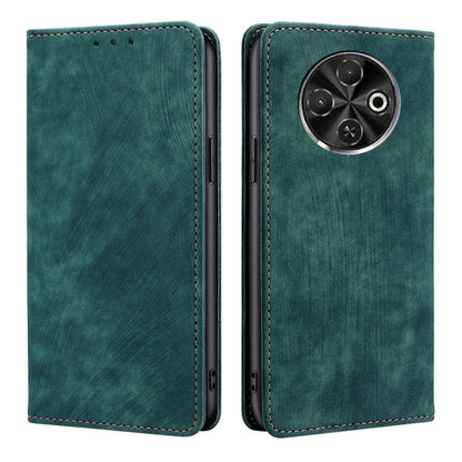 RFID Anti-theft Brush Magnetic Leather Phone Case, For Tecno Pova Curve 2 5G, For Tecno Camon 50 Pro 4G, For Tecno Camon 50 4G, For Tecno Pova Slim 5G / Spark Slim 4G, For Tecno Pova 7 Pro, For Tecno Pova 7 5G, For Tecno Spark 40 Pro+ 4G               ...