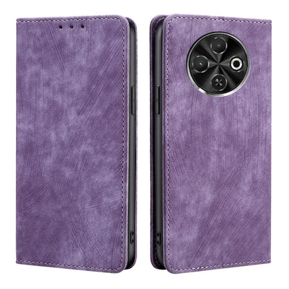 RFID Anti-theft Brush Magnetic Leather Phone Case, For Tecno Pova Curve 2 5G, For Tecno Camon 50 Pro 4G, For Tecno Camon 50 4G, For Tecno Pova Slim 5G / Spark Slim 4G, For Tecno Pova 7 Pro, For Tecno Pova 7 5G, For Tecno Spark 40 Pro+ 4G               ...