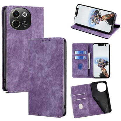 RFID Anti-theft Brush Magnetic Leather Phone Case, For Tecno Pova Curve 2 5G, For Tecno Camon 50 Pro 4G, For Tecno Camon 50 4G, For Tecno Pova Slim 5G / Spark Slim 4G, For Tecno Pova 7 Pro, For Tecno Pova 7 5G, For Tecno Spark 40 Pro+ 4G               ...