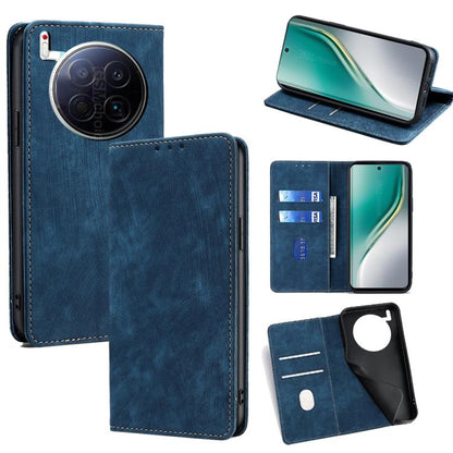RFID Anti-theft Brush Magnetic Leather Phone Case, For Tecno Pova Curve 2 5G, For Tecno Camon 50 Pro 4G, For Tecno Camon 50 4G, For Tecno Pova Slim 5G / Spark Slim 4G, For Tecno Pova 7 Pro, For Tecno Pova 7 5G, For Tecno Spark 40 Pro+ 4G               ...