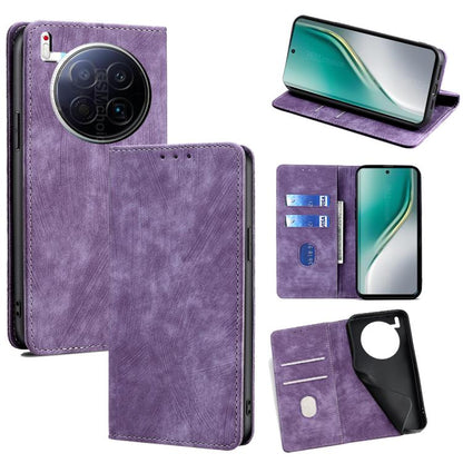 RFID Anti-theft Brush Magnetic Leather Phone Case, For Tecno Pova Curve 2 5G, For Tecno Camon 50 Pro 4G, For Tecno Camon 50 4G, For Tecno Pova Slim 5G / Spark Slim 4G, For Tecno Pova 7 Pro, For Tecno Pova 7 5G, For Tecno Spark 40 Pro+ 4G               ...