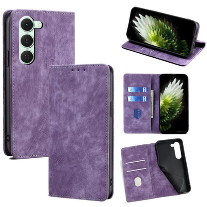 RFID Anti-theft Brush Magnetic Leather Phone Case, For Tecno Pova Curve 2 5G, For Tecno Camon 50 Pro 4G, For Tecno Camon 50 4G, For Tecno Pova Slim 5G / Spark Slim 4G, For Tecno Pova 7 Pro, For Tecno Pova 7 5G, For Tecno Spark 40 Pro+ 4G               ...