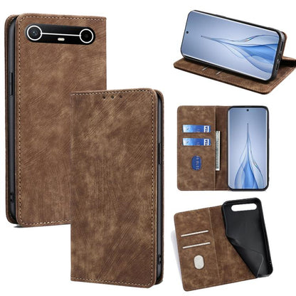 RFID Anti-theft Brush Magnetic Leather Phone Case, For Tecno Pova Curve 2 5G, For Tecno Camon 50 Pro 4G, For Tecno Camon 50 4G, For Tecno Pova Slim 5G / Spark Slim 4G, For Tecno Pova 7 Pro, For Tecno Pova 7 5G, For Tecno Spark 40 Pro+ 4G               ...