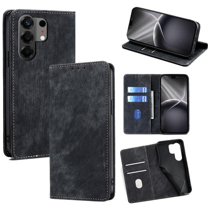 RFID Anti-theft Brush Magnetic Leather Phone Case, For Tecno Pova Curve 2 5G, For Tecno Camon 50 Pro 4G, For Tecno Camon 50 4G, For Tecno Pova Slim 5G / Spark Slim 4G, For Tecno Pova 7 Pro, For Tecno Pova 7 5G, For Tecno Spark 40 Pro+ 4G               ...