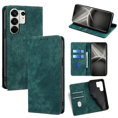 RFID Anti-theft Brush Magnetic Leather Phone Case, For Tecno Pova Curve 2 5G, For Tecno Camon 50 Pro 4G, For Tecno Camon 50 4G, For Tecno Pova Slim 5G / Spark Slim 4G, For Tecno Pova 7 Pro, For Tecno Pova 7 5G, For Tecno Spark 40 Pro+ 4G               ...