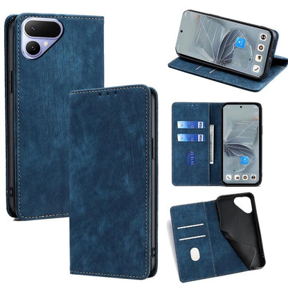 RFID Anti-theft Brush Magnetic Leather Phone Case, For Tecno Pova Curve 2 5G, For Tecno Camon 50 Pro 4G, For Tecno Camon 50 4G, For Tecno Pova Slim 5G / Spark Slim 4G, For Tecno Pova 7 Pro, For Tecno Pova 7 5G, For Tecno Spark 40 Pro+ 4G               ...