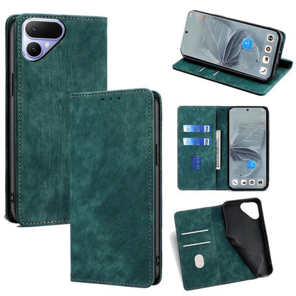 RFID Anti-theft Brush Magnetic Leather Phone Case, For Tecno Pova Curve 2 5G, For Tecno Camon 50 Pro 4G, For Tecno Camon 50 4G, For Tecno Pova Slim 5G / Spark Slim 4G, For Tecno Pova 7 Pro, For Tecno Pova 7 5G, For Tecno Spark 40 Pro+ 4G               ...