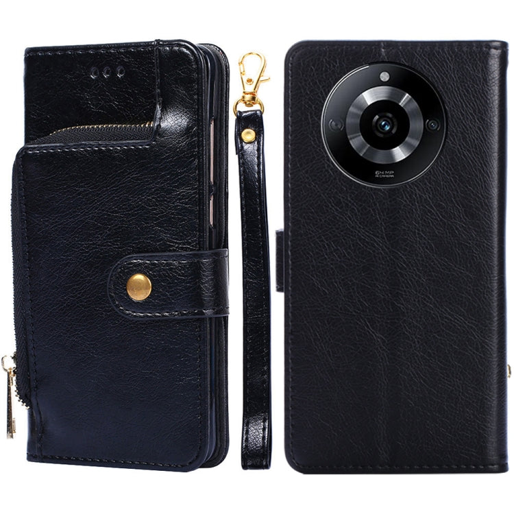 Zipper Bag Leather Phone Case, For Realme GT5 Pro 5G, For Realme 11 5G, For Realme 11 Pro / 11 Pro+ 5G, For Realme C65 4G