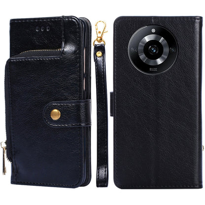 Zipper Bag Leather Phone Case, For Realme GT5 Pro 5G, For Realme 11 5G, For Realme 11 Pro / 11 Pro+ 5G, For Realme C65 4G