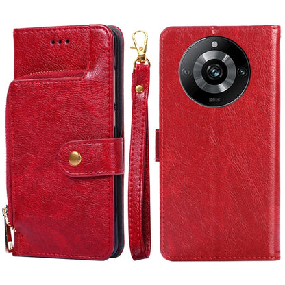 Zipper Bag Leather Phone Case, For Realme GT5 Pro 5G, For Realme 11 5G, For Realme 11 Pro / 11 Pro+ 5G, For Realme C65 4G