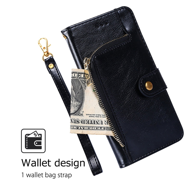 Zipper Bag Leather Phone Case, For Realme GT5 Pro 5G, For Realme 11 5G, For Realme 11 Pro / 11 Pro+ 5G, For Realme C65 4G