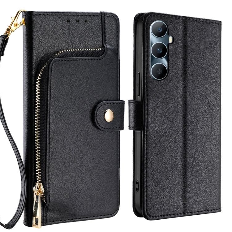 Zipper Bag Leather Phone Case, For Realme GT5 Pro 5G, For Realme 11 5G, For Realme 11 Pro / 11 Pro+ 5G, For Realme C65 4G