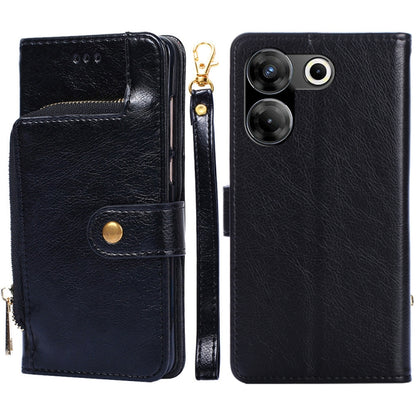 Zipper Bag Leather Phone Case, For Tecno Pova Curve 2 5G, For Tecno Camon 50 Pro 4G, For Tecno Camon 50 4G, For Tecno Pova Slim 5G / Spark Slim 4G, For Tecno Pova 7 Pro, For Tecno Pova 7 5G, For Tecno Spark 40 Pro+ 4G, For Tecno Spark 40 Pro 4G        ...