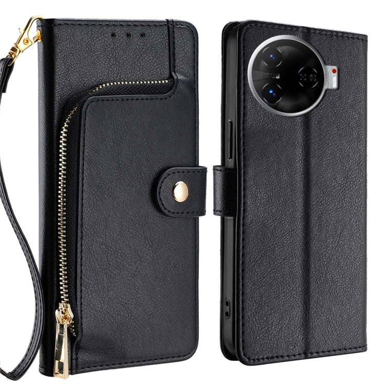 Zipper Bag Leather Phone Case, For Tecno Pova Curve 2 5G, For Tecno Camon 50 Pro 4G, For Tecno Camon 50 4G, For Tecno Pova Slim 5G / Spark Slim 4G, For Tecno Pova 7 Pro, For Tecno Pova 7 5G, For Tecno Spark 40 Pro+ 4G, For Tecno Spark 40 Pro 4G        ...