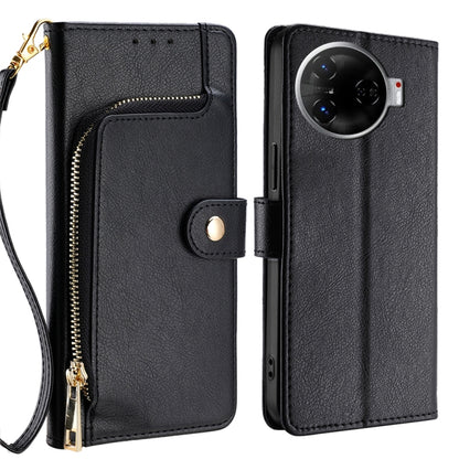 Zipper Bag Leather Phone Case, For Tecno Pova Curve 2 5G, For Tecno Camon 50 Pro 4G, For Tecno Camon 50 4G, For Tecno Pova Slim 5G / Spark Slim 4G, For Tecno Pova 7 Pro, For Tecno Pova 7 5G, For Tecno Spark 40 Pro+ 4G, For Tecno Spark 40 Pro 4G        ...