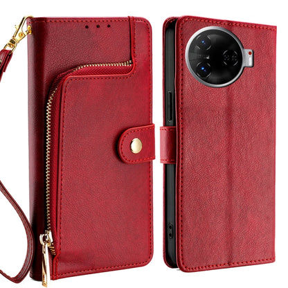 Zipper Bag Leather Phone Case, For Tecno Pova Curve 2 5G, For Tecno Camon 50 Pro 4G, For Tecno Camon 50 4G, For Tecno Pova Slim 5G / Spark Slim 4G, For Tecno Pova 7 Pro, For Tecno Pova 7 5G, For Tecno Spark 40 Pro+ 4G, For Tecno Spark 40 Pro 4G        ...