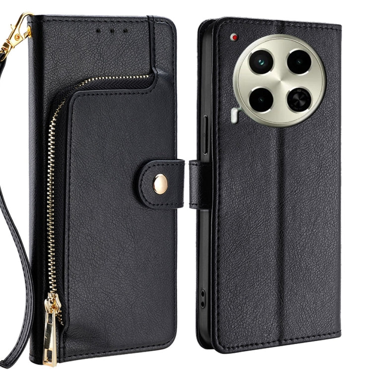 Zipper Bag Leather Phone Case, For Tecno Pova Curve 2 5G, For Tecno Camon 50 Pro 4G, For Tecno Camon 50 4G, For Tecno Pova Slim 5G / Spark Slim 4G, For Tecno Pova 7 Pro, For Tecno Pova 7 5G, For Tecno Spark 40 Pro+ 4G, For Tecno Spark 40 Pro 4G        ...