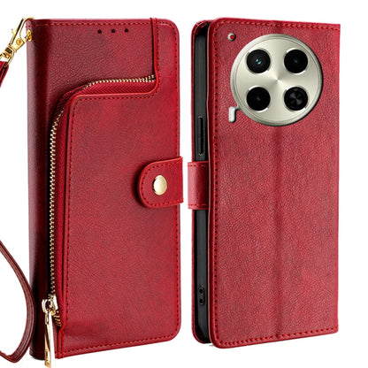 Zipper Bag Leather Phone Case, For Tecno Pova Curve 2 5G, For Tecno Camon 50 Pro 4G, For Tecno Camon 50 4G, For Tecno Pova Slim 5G / Spark Slim 4G, For Tecno Pova 7 Pro, For Tecno Pova 7 5G, For Tecno Spark 40 Pro+ 4G, For Tecno Spark 40 Pro 4G        ...