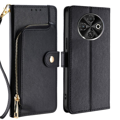 Zipper Bag Leather Phone Case, For Tecno Pova Curve 2 5G, For Tecno Camon 50 Pro 4G, For Tecno Camon 50 4G, For Tecno Pova Slim 5G / Spark Slim 4G, For Tecno Pova 7 Pro, For Tecno Pova 7 5G, For Tecno Spark 40 Pro+ 4G, For Tecno Spark 40 Pro 4G        ...