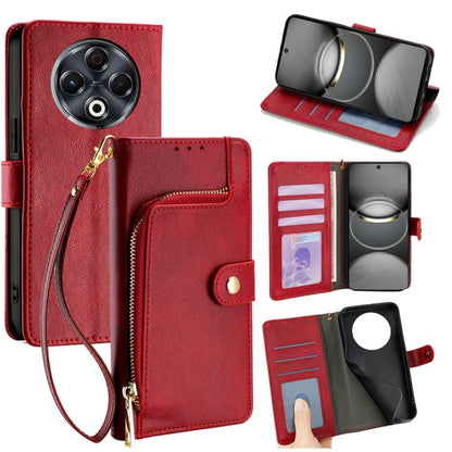 Zipper Bag Leather Phone Case, For Tecno Pova Curve 2 5G, For Tecno Camon 50 Pro 4G, For Tecno Camon 50 4G, For Tecno Pova Slim 5G / Spark Slim 4G, For Tecno Pova 7 Pro, For Tecno Pova 7 5G, For Tecno Spark 40 Pro+ 4G, For Tecno Spark 40 Pro 4G        ...