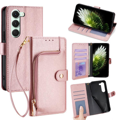 Zipper Bag Leather Phone Case, For Tecno Pova Curve 2 5G, For Tecno Camon 50 Pro 4G, For Tecno Camon 50 4G, For Tecno Pova Slim 5G / Spark Slim 4G, For Tecno Pova 7 Pro, For Tecno Pova 7 5G, For Tecno Spark 40 Pro+ 4G, For Tecno Spark 40 Pro 4G        ...