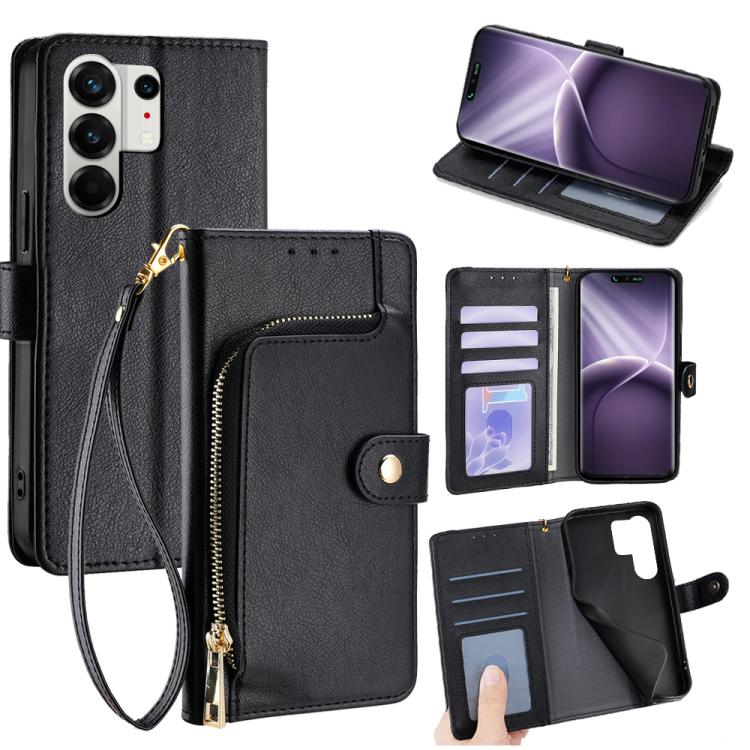 Zipper Bag Leather Phone Case, For Tecno Pova Curve 2 5G, For Tecno Camon 50 Pro 4G, For Tecno Camon 50 4G, For Tecno Pova Slim 5G / Spark Slim 4G, For Tecno Pova 7 Pro, For Tecno Pova 7 5G, For Tecno Spark 40 Pro+ 4G, For Tecno Spark 40 Pro 4G        ...