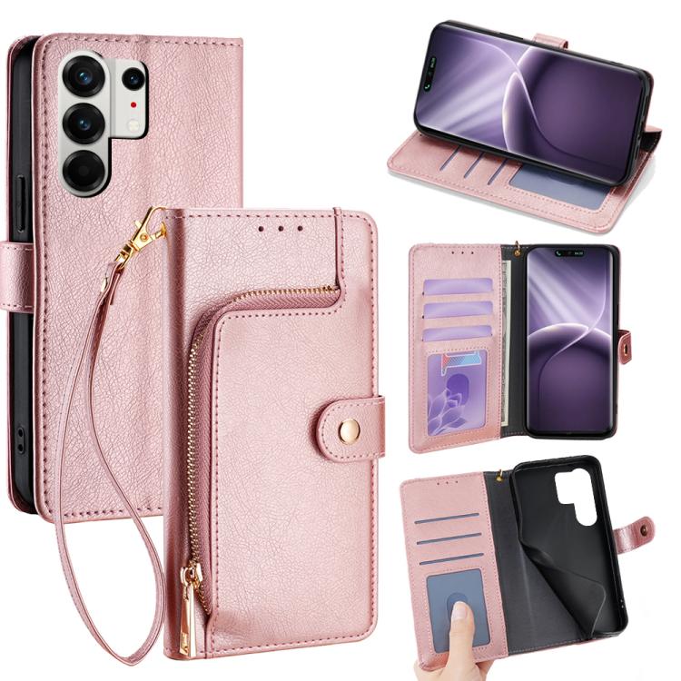 Zipper Bag Leather Phone Case, For Tecno Pova Curve 2 5G, For Tecno Camon 50 Pro 4G, For Tecno Camon 50 4G, For Tecno Pova Slim 5G / Spark Slim 4G, For Tecno Pova 7 Pro, For Tecno Pova 7 5G, For Tecno Spark 40 Pro+ 4G, For Tecno Spark 40 Pro 4G        ...