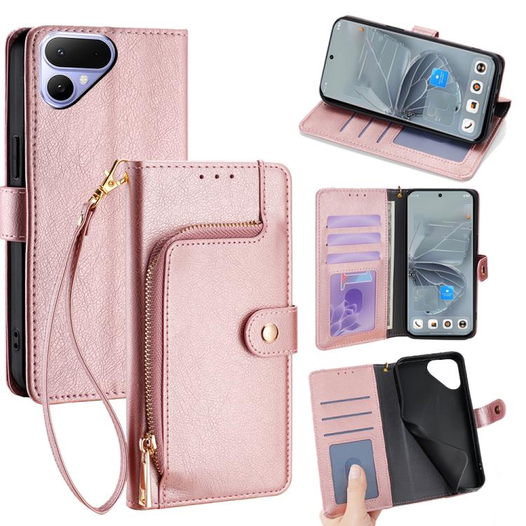 Zipper Bag Leather Phone Case, For Tecno Pova Curve 2 5G, For Tecno Camon 50 Pro 4G, For Tecno Camon 50 4G, For Tecno Pova Slim 5G / Spark Slim 4G, For Tecno Pova 7 Pro, For Tecno Pova 7 5G, For Tecno Spark 40 Pro+ 4G, For Tecno Spark 40 Pro 4G        ...