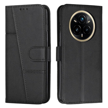 Stitching Calf Texture Buckle Leather Phone Case, For Realme 16T 5G, For Realme P4 Power 5G, For Realme 16 5G, For Realme 16 Pro+ 5G, For Realme 16 Pro 5G, For Realme C85 5G / 15x 5G India, For Realme C85 Pro 4G, For Realme 15T 5G                      ...