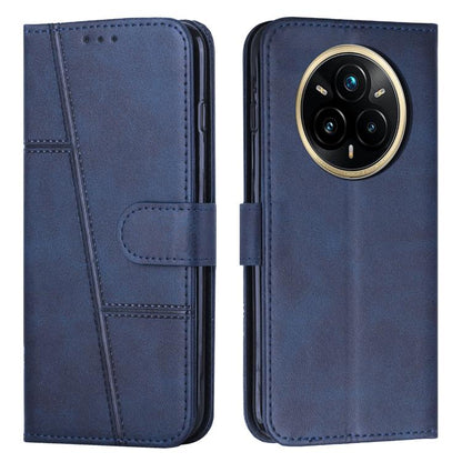 Stitching Calf Texture Buckle Leather Phone Case, For Realme 16T 5G, For Realme P4 Power 5G, For Realme 16 5G, For Realme 16 Pro+ 5G, For Realme 16 Pro 5G, For Realme C85 5G / 15x 5G India, For Realme C85 Pro 4G, For Realme 15T 5G                      ...