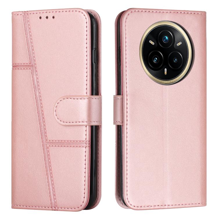 Stitching Calf Texture Buckle Leather Phone Case, For Realme 16T 5G, For Realme P4 Power 5G, For Realme 16 5G, For Realme 16 Pro+ 5G, For Realme 16 Pro 5G, For Realme C85 5G / 15x 5G India, For Realme C85 Pro 4G, For Realme 15T 5G                      ...