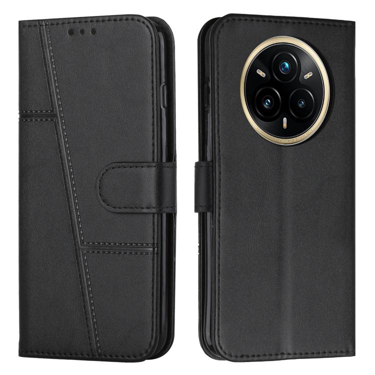 Stitching Calf Texture Buckle Leather Phone Case, For Realme 16T 5G, For Realme P4 Power 5G, For Realme 16 5G, For Realme 16 Pro+ 5G, For Realme 16 Pro 5G, For Realme C85 5G / 15x 5G India, For Realme C85 Pro 4G, For Realme 15T 5G                      ...