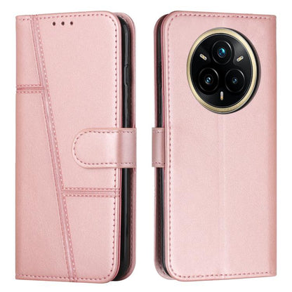 Stitching Calf Texture Buckle Leather Phone Case, For Realme 16T 5G, For Realme P4 Power 5G, For Realme 16 5G, For Realme 16 Pro+ 5G, For Realme 16 Pro 5G, For Realme C85 5G / 15x 5G India, For Realme C85 Pro 4G, For Realme 15T 5G                      ...
