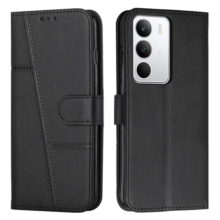 Stitching Calf Texture Buckle Leather Phone Case, For Realme 16T 5G, For Realme P4 Power 5G, For Realme 16 5G, For Realme 16 Pro+ 5G, For Realme 16 Pro 5G, For Realme C85 5G / 15x 5G India, For Realme C85 Pro 4G, For Realme 15T 5G                      ...