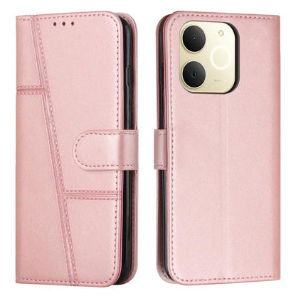 Stitching Calf Texture Buckle Leather Phone Case, For Realme 16T 5G, For Realme P4 Power 5G, For Realme 16 5G, For Realme 16 Pro+ 5G, For Realme 16 Pro 5G, For Realme C85 5G / 15x 5G India, For Realme C85 Pro 4G, For Realme 15T 5G                      ...
