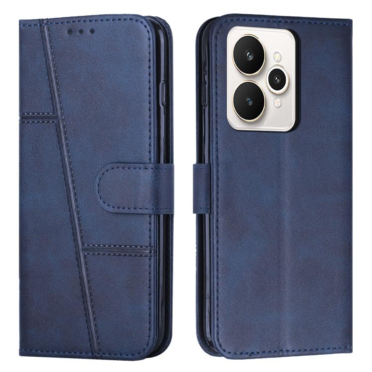 Stitching Calf Texture Buckle Leather Phone Case, For Realme 16T 5G, For Realme P4 Power 5G, For Realme 16 5G, For Realme 16 Pro+ 5G, For Realme 16 Pro 5G, For Realme C85 5G / 15x 5G India, For Realme C85 Pro 4G, For Realme 15T 5G                      ...