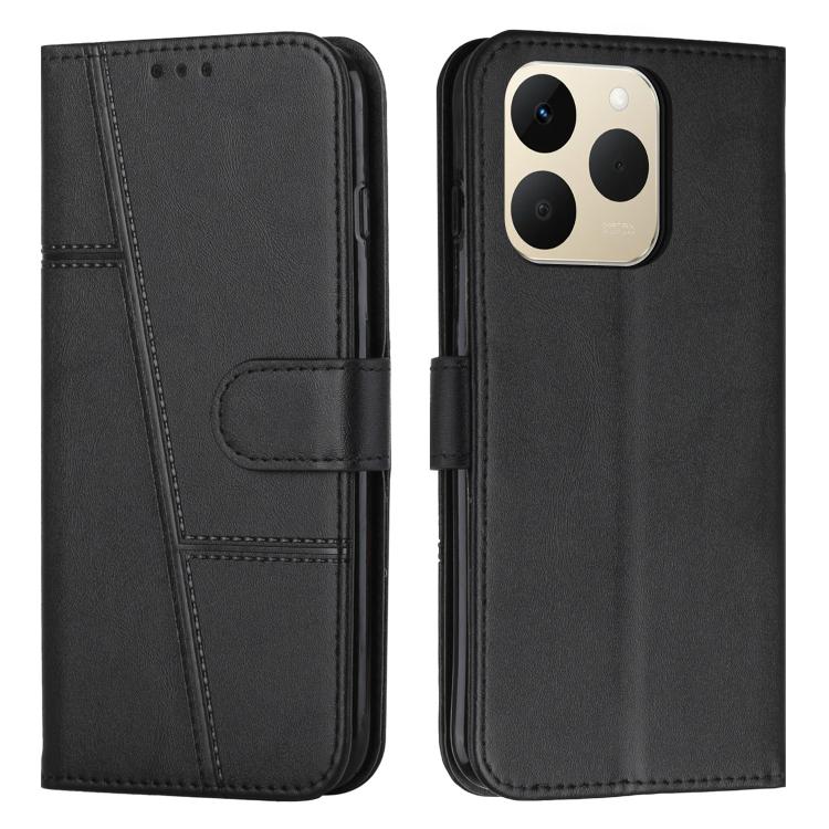 Stitching Calf Texture Buckle Leather Phone Case, For Realme 16T 5G, For Realme P4 Power 5G, For Realme 16 5G, For Realme 16 Pro+ 5G, For Realme 16 Pro 5G, For Realme C85 5G / 15x 5G India, For Realme C85 Pro 4G, For Realme 15T 5G                      ...