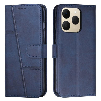 Stitching Calf Texture Buckle Leather Phone Case, For Realme 16T 5G, For Realme P4 Power 5G, For Realme 16 5G, For Realme 16 Pro+ 5G, For Realme 16 Pro 5G, For Realme C85 5G / 15x 5G India, For Realme C85 Pro 4G, For Realme 15T 5G                      ...