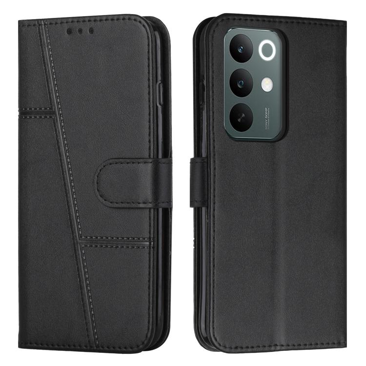 Stitching Calf Texture Buckle Leather Phone Case, For Realme 16T 5G, For Realme P4 Power 5G, For Realme 16 5G, For Realme 16 Pro+ 5G, For Realme 16 Pro 5G, For Realme C85 5G / 15x 5G India, For Realme C85 Pro 4G, For Realme 15T 5G                      ...