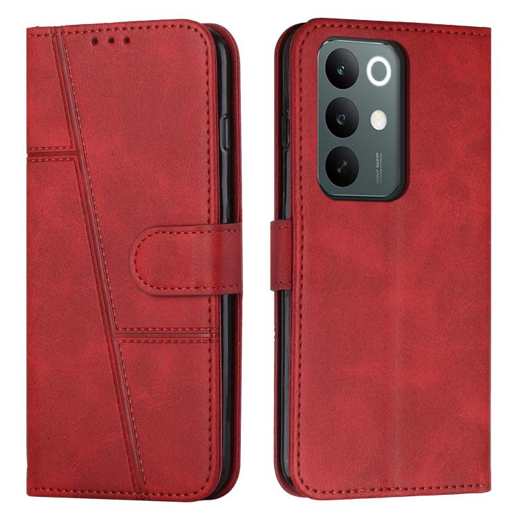 Stitching Calf Texture Buckle Leather Phone Case, For Realme 16T 5G, For Realme P4 Power 5G, For Realme 16 5G, For Realme 16 Pro+ 5G, For Realme 16 Pro 5G, For Realme C85 5G / 15x 5G India, For Realme C85 Pro 4G, For Realme 15T 5G                      ...